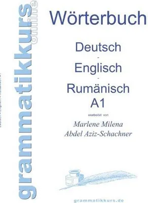 Zdjęcie produktu dla Wörterbuch Deutsch - Englisch - Rumänisch A1