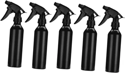 Produktbild von Nachfüllbare Sprühflasche 250ml aus Aluminiumlegierung und Pp, Schwarz