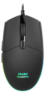 Obrázok produktu pre Mars Gaming MMG, Pravoruké, Optický, USB Typ-A, 3200 DPI, Čierna