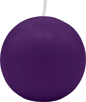 Produktbild von Kugelkerzen Violett Ø 100 mm, 4 Stück