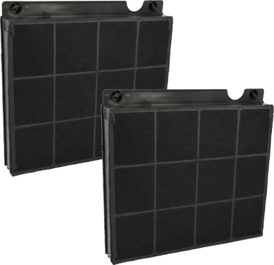 Produktbild von vhbw 2x Aktivkohlefilter kompatibel mit Whirlpool 859991593310, 859991590690, AKR016IX, 859991558970, 859991551110, AKR030IX Dunstabzugshaube