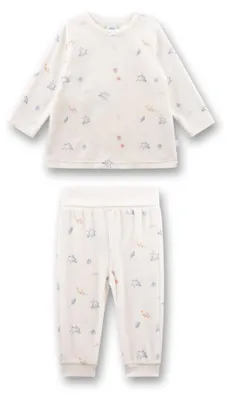 Produktbild von Sanetta Mädchen-Schlafanzug off-white Birds aus Nicki  92