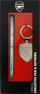 Produktbild von Arsenal FC - Stift-Set, Wappen GF797 (Einheitsgröße) (Silber)