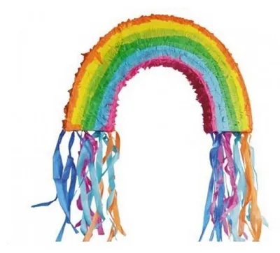 Image de PartyPro Pinata a remplir a suspendre Arc en ciel