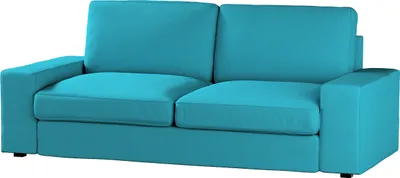 Produktbild von Dekoria Bezug für Kivik 3-Sitzer Sofa, türkis, Bezug für Sofa Kivik 3-Sitzer