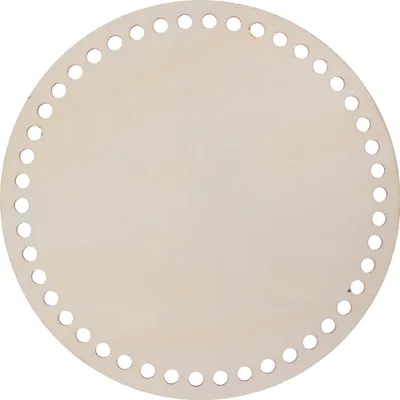 Produktbild von Holzboden für Häkelkorb "Rund" 20 cm