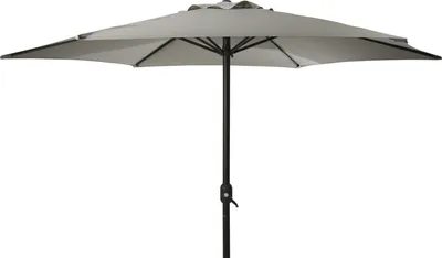 Obrázek produktu pro Velký zahradní slunečník, Ø 300 cm, šedý