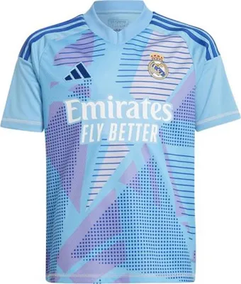 Produktbild von Real Madrid CF - Torwarttrikot für Kinder, Adidas BS6609 (158-164) (Blau)