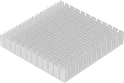 Obrázek produktu pro Hliníkový chladič Chladič Modul tepla Radiátor Deska CPU PCB Vysoký výkon Chlazení 120mmx120mmx20mmBílá