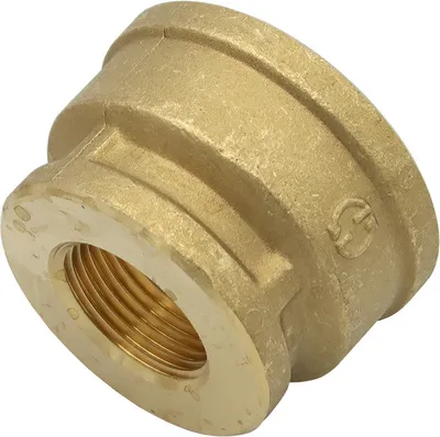 Produktbild von Messing Fitting Reduziermuffe 1" x 2" Zoll Reduzierung