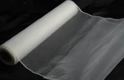 Produktbild von Organza 35 cm x 20 m champagner gekettelt