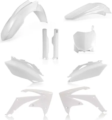 Produktbild von ACERBIS Verkleidungskit 9 Teile Weiß für HONDA CRF R