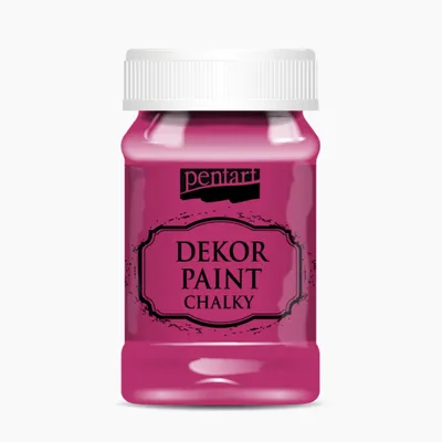 Produktbild von PENTART Dekorfarbe Chalky, 100 ml, Rosa