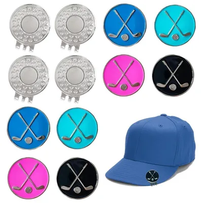 Produktbild von Golfballmarker Set mit magnetischen Hutclips, 12 teilig