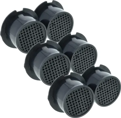 Produktbild von vhbw 6x Filter kompatibel mit Miele KWTN 14826 SDEed, KWT 6833 SG, KWT 6834 SGS Kühlschrank - Aktivkohlefilter