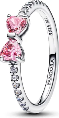 Produktbild von PANDORA Timeless Damenring Schleife aus 925er Silber, Zirkonia
