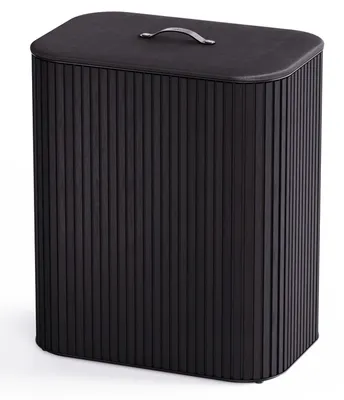 Zdjęcie produktu dla Joseph Joseph - Kosz na pranie podwójny Tota Luxe 90L Czarny