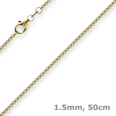 1-5mm-Venezianerkette-rund-585-Gelbgold-50cm