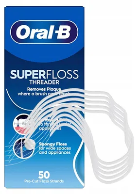 Image de Braun Oral-B Superfloss Zahnseide – 2er Pack