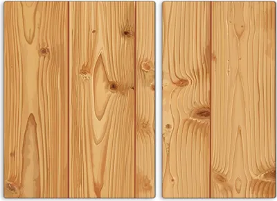 Produktbild von Glas-Herdabdeckplatten Glaskeramikkochfeld-Abdeckung Spritzschutz Schneidebrett Zweiteilige Glas 70x52 Holz Motive