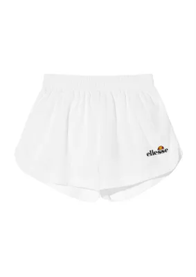 Produktbild von ellesse Damen Shorts OTTAGGI - Stretch, Mesh-Einsatz, Tunnelzug, Logo-Print Weiß M
