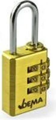 Produktbild von Vorhängeschloss mit Zahlenkombination 21mm