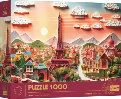 Produktbild von Trefl 40044, 1000 Stück(e), Stadt