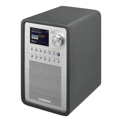 Produktbild von Sangean Revery R5, Internet, DAB+, Schwarz, Silber, Spotify, Gleichstrom