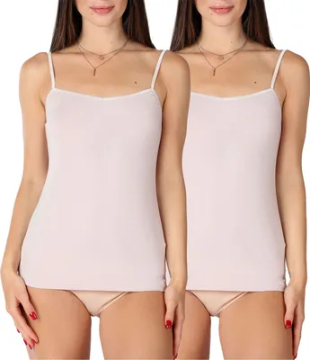 Produktbild von Bellivalini Damen Unterhemd aus Viskose BLV50-218 (Rosa, S )