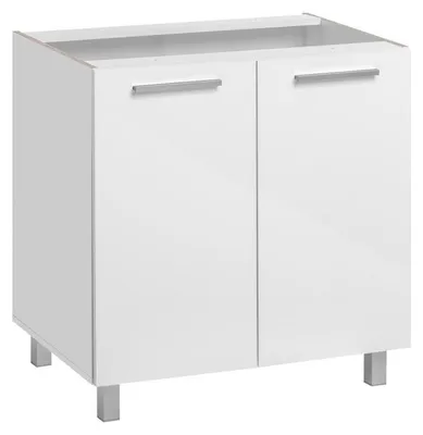 Image de Meuble bas de cuisine "Salma" - Blanc - L 80 x H 81 cm