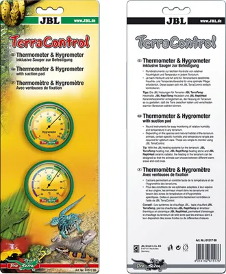 Produktbild von JBL TerraControl Hygrometer + Thermometer