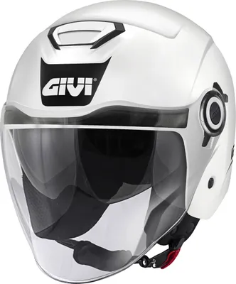 Image de Casque Jet GIVI 12.5 Solide Blanc Brillant Taille L