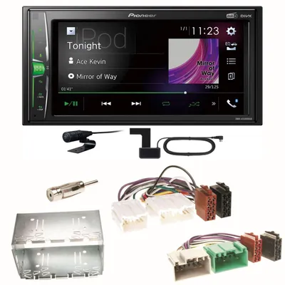 Produktbild von Pioneer DMH-A3300DAB Bluetooth MP3 Digitalradio Einbauset für Volvo S40 V40 850