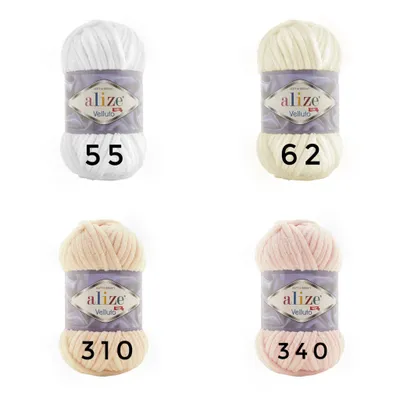 Produktbild von Alize Velluto, 55 let, bílá