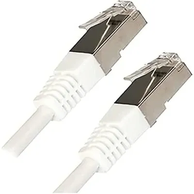 Productafbeelding van Ethernet-kabel, Cat6, 10 m, RJ45, netwerk, 1 Gbit/s, 250 MHz, afgeschermd