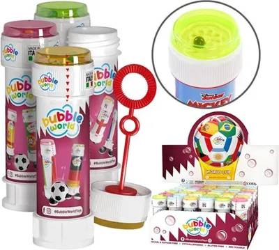 Image de ARTICLE Bulles de savon 60ml Coupe du Monde /36 844000