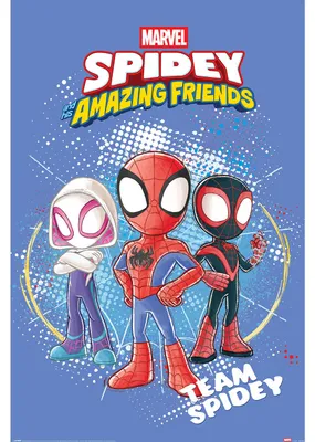 Produktbild von Spidey and his amazing Friends - Team up - Poster 61x91,5 cm