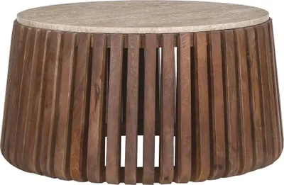 Produktbild von Couchtisch Lucce | Ø70 x 40 cm | Mangoholz
