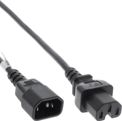 Obrázok produktu pre InLine B-16811, 2 m, C15 zviazané, C14 zviazané