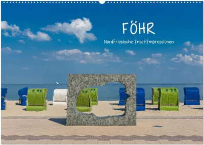 Produktbild von Föhr - Nordfriesische Insel Impressionen (Wandkalender 2026 DIN A2 quer), CALVENDO Monatskalender