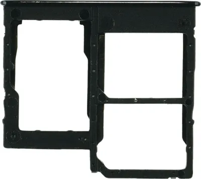 Produktbild von Simkarten Halter für Samsung Galaxy A41 (SM-A415F), Schwarz