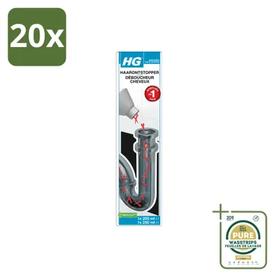 Produktbild von 20 x HG Haarontstopper - 450 ml - Vorratspackung - 20 Stücke