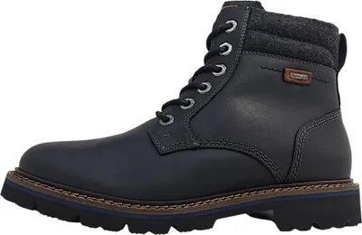 Image de Sioux - Bottes de ville pour hommes, doublure chaude, lacets, couleur noire, style décontracté