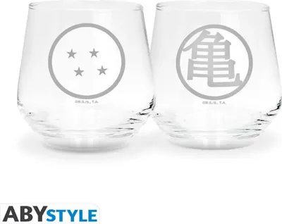 Produktbild von DRAGON BALL - 2 Glas-Set - Kame & Dragon ball