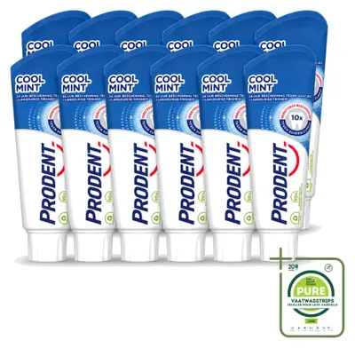 Obrázok produktu pre 12 kusov zubnej pasty Prodent Cool Mint, 75 ml – veľké balenie