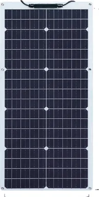 Obrázek produktu pro Flexibilní solární panel, výkon 100 W, ultralehká konstrukce, 80w Flexibilní DHL