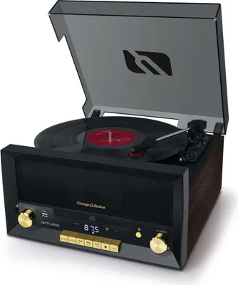 Image de Muse MT112W audio turntable Belt-drive audio turntable Brown Automatic