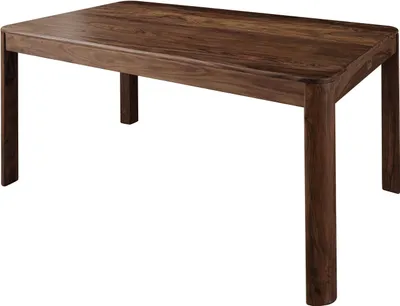 Image de MASSIVMOEBEL24 | Table à manger 160x90 Palissandre teinté Smoked cherry TORONTO #124
