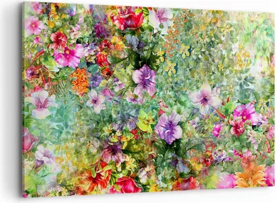 Produktbild von Bild auf Leinwand - Leinwandbild - blume sommer natur - 120x80cm - Wand Bild - Wanddeko - Leinwanddruck - Bilder - Kunstdruck - Wanddekoration - Leinwand bilder - Wandkunst - AA120x80-3842