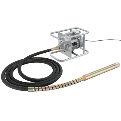 Produktbild von AREBOS Betonrüttler | 1500 W | Innenrüttler | Handrüttler | Rüttelflasche | Flaschenrüttler | 6 m Kabel | Elektrisch | flexible Welle | Dauerbetrieb
